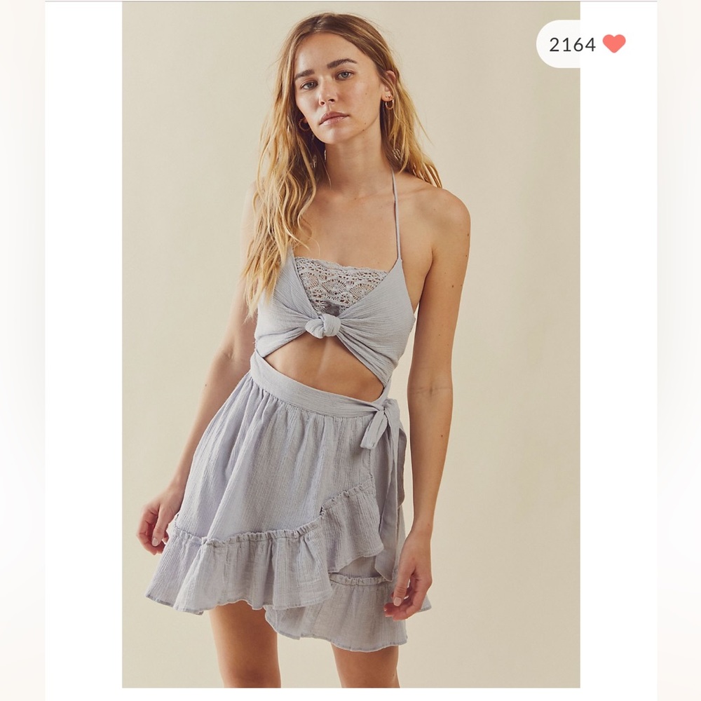 Free People The Real Deal Mini Dress Size L